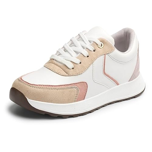 Women Casual Shoes White Beige Sneakers
