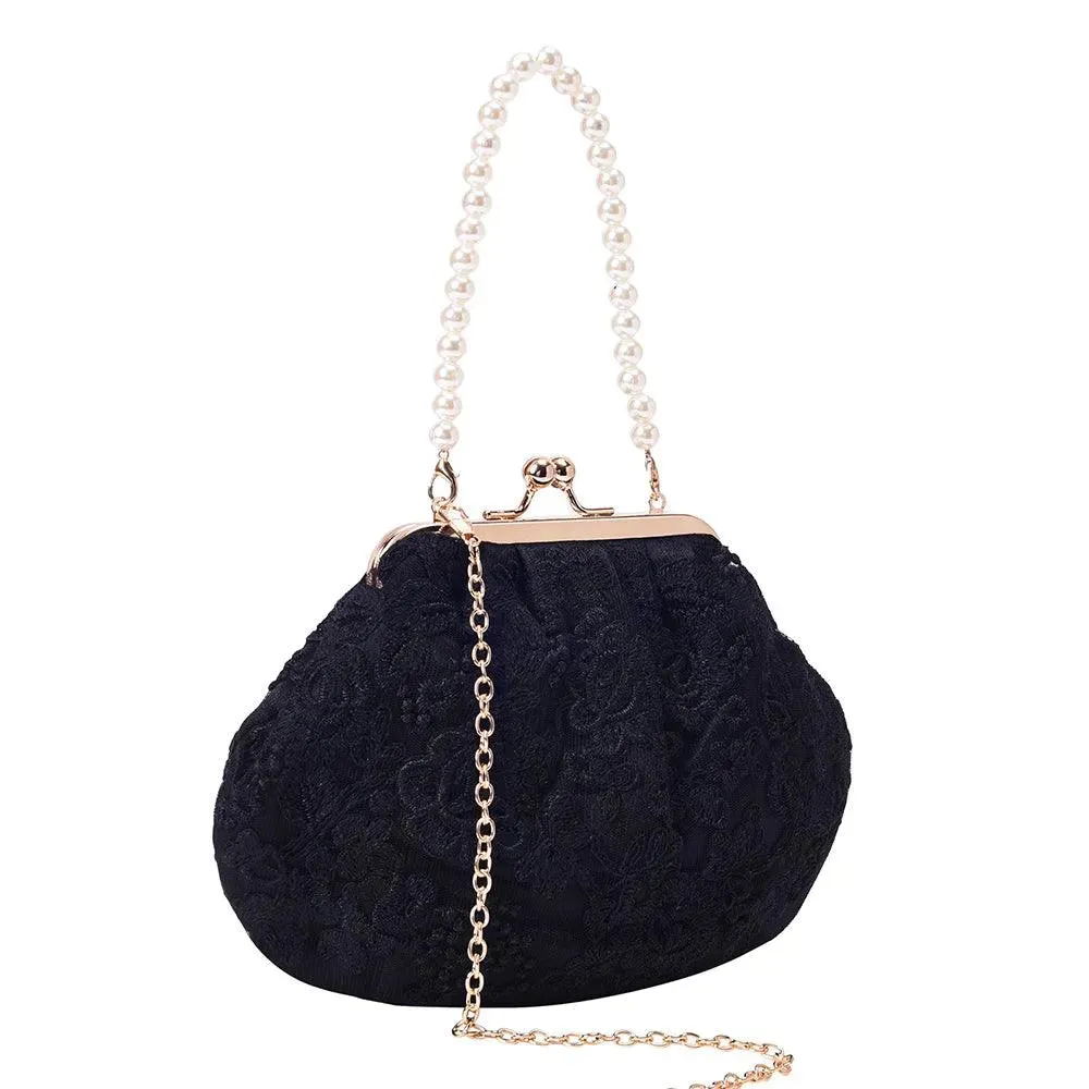 Texas Empress Black Potli Bag