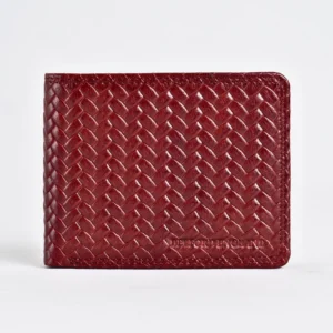 Cambridge Men’s Original Leather Wallet (Elite Criss-Cross)