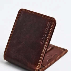 Cambridge – Men’s Original Leather Wallet (Vintage Brown)